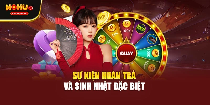 Sự kiện hoàn trả và sinh nhật đặc biệt
